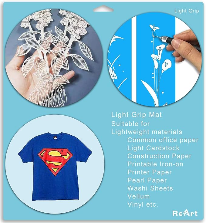 ReArt Cutting Mat Variety 12x12 – 3 Pack Strong, Light-grip Adhesive Cut Mat - Image 3