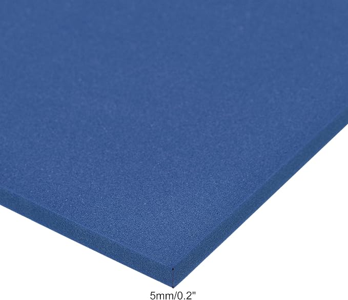uxcell Blue EVA Foam Sheets 10 x 10 Inch 5mm Thickness - Image 3