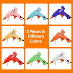 Mini Hot Glue Gun Kit 8 Pieces Hot Melt Gun Crafts - Image 3