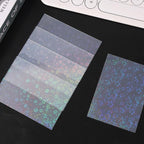 Penitue Photocard Sleeves, 9.1x6.5cm/3.58x2.56in Laser Flashing Card Sleeves - Image 7