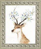 Golden State Art, 8X10 Ornate Finish Photo Frame, Real Glass by GoldenStateArt