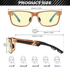 ANYLUV Blue Light Blocking Glasses Men Computer Gaming Glasses Lightweight - Image 6