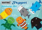 WATINC 6Pcs Hand Puppet Making Kit, Art Craft Felt Sock Puppet Toys, Creative - Image 7