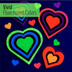 FolkArt Neon Glow Acrylic Paint Set, 2 oz, 8 Fl Oz - Image 5