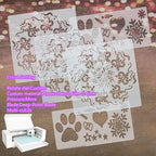BANLTRE 15 Pieces 7.5 mil Transparency Blank Template Material Stencils Mylar - Image 3
