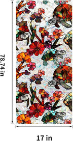 Magnolia Flower Window Privacy Film - Image 2