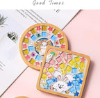 GHAHILI 3 Sets DIY Mosaic Kits for Adults Women Glass Mosaic Tiles for Crafts - Image 7