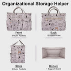 Cupohus Craft Organizer Tote Bag – Art Organizer, Craft Caddy - Image 4