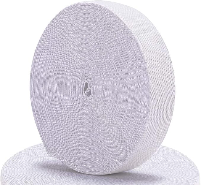 Elastic Bands for Sewing White 1 Inch 12 Yard High Elasticity Knit Spool Sewing - Image 3