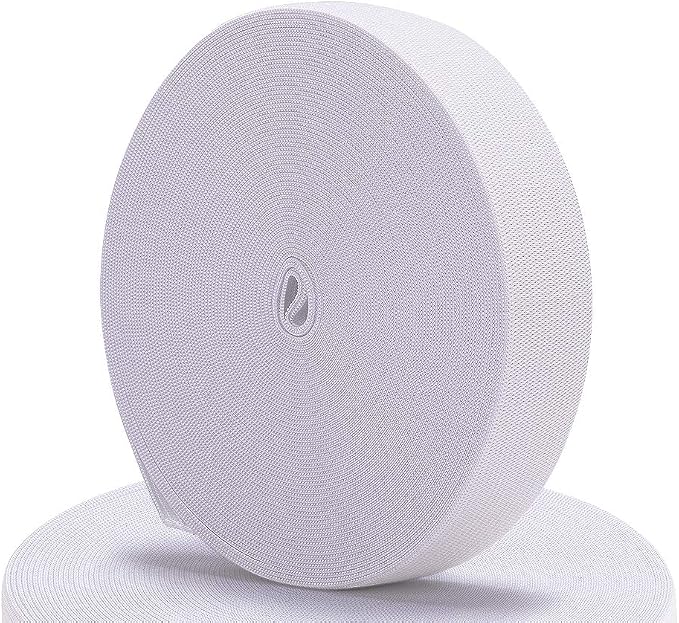 Elastic Bands for Sewing White 1 Inch 12 Yard High Elasticity Knit Spool Sewing - Image 3