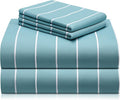 LuxClub 4 PC Queen Size Sheet Set Bed Sheets, Breathable Luxury, Deep Pockets by LuxClub
