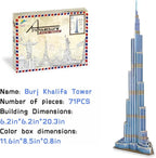 Architecture World Famous of 3D Puzzle.Build Your Own Collection of 17 Global - Image 5