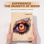 Ember Eye Puzzles Adults Gifts Wooden 90 Pieces 8.5 * 7.7in - Image 8