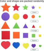 1500 Pieces Self Adhesive Foam Stickers Mini Geometry Shapes EVA Foam Stickers - Image 2