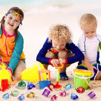 MARFOREVER 100 Pcs Toys Gems Pirate Treasure Jewels Fake Acrylic Gems Colorful - Image 4