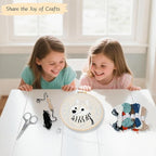 Mooncci Punch Needle Kit for Adult Beginners, Cute Embroidery Kits - Image 4