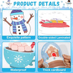 Winter Bulletin Board Decoration Set Christmas Snowman Classroom Decorations - Image 3