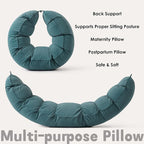 Peallow – Long Round Body Pillow - Image 7