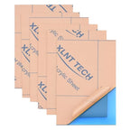 6 PCS Blue Transparent Cast Acrylic Sheets 8" x 12" x 0.118", Plexiglass by MaterialsParts