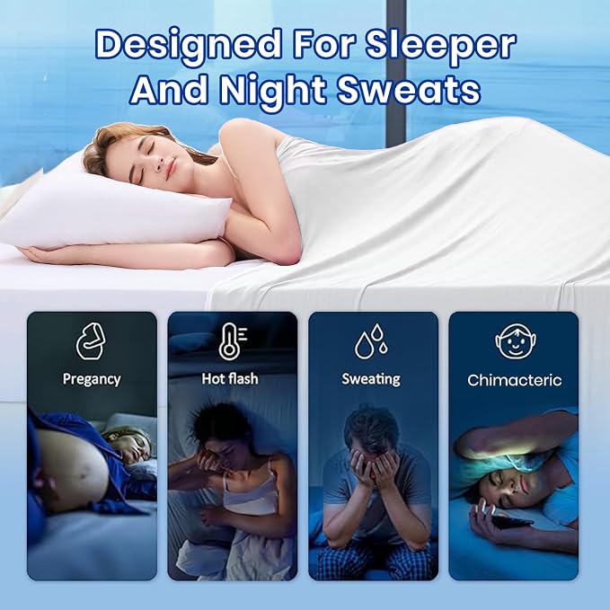 Topcee Cooling Blanket Full Size- 60"x90" Summer Cooling Throw Blanket - Image 4