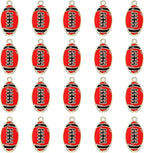 20PCS Sports Charms Enamel Basketball Baseball Pendant Charms - Image 2