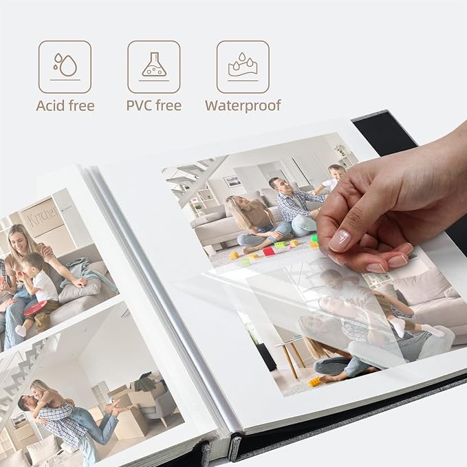 Vienrose Large Photo Album Self Adhesive - Image 4