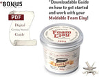 The Foamory Moldable Cosplay Foam Clay High Density Air Dry Clay, EVA Foam - Image 6