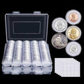 240 Pieces 30mm Coin Capsules Coin Holders by Suremita