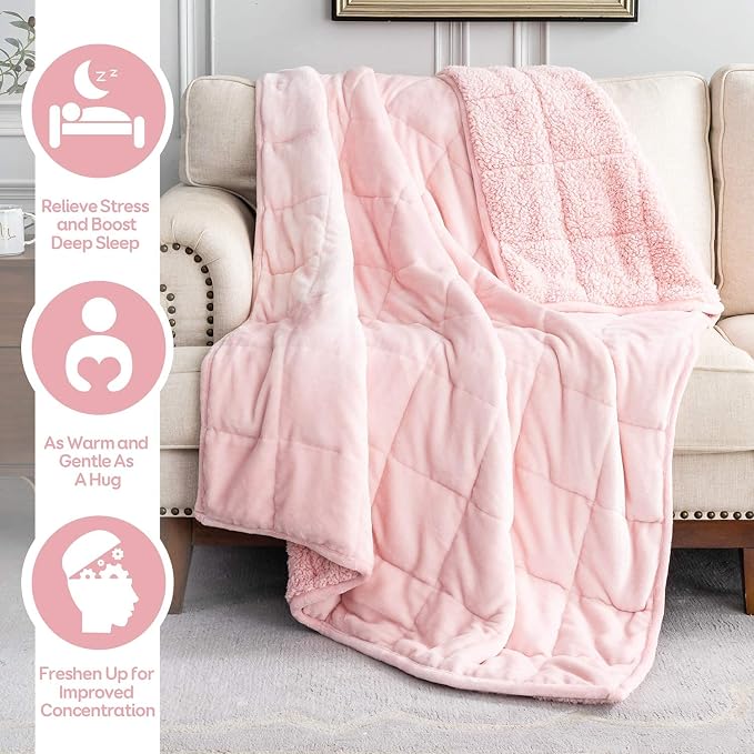 Cottonblue Weighted Blanket 15lbs 80x87 Inches - Image 2