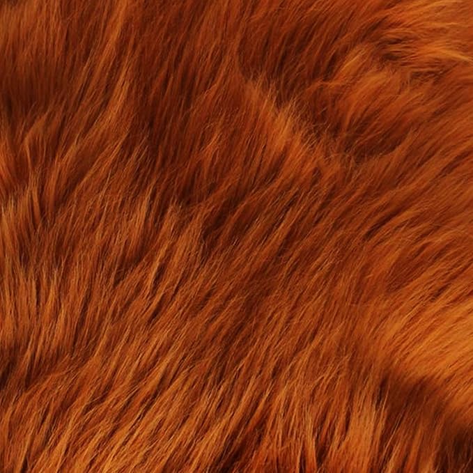 Faux Fake Fur Long Pile Luxury Shaggy/Craft, Decorations / 60" Wide/Sold by The by FabricEmpire