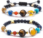 Fesciory Women Solar System Bracelet Universe Galaxy The Eight Planets Guardian by Fesciory