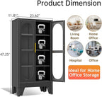 47" H Locking Display Cabinet - Image 2