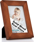RPJC 3.5x5 inch Picture Frame Made of Solid Wood High Definition Glass by RPJC