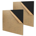 2 Pack 12 x 12 Inch Black Acrylic Sheet by Unknown