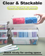 12 Pack Extra Large Pencil Box - Image 4