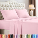 Utopia Bedding King Size Sheet Set – 4 Piece Bed Sheets, Soft and Breathable by UTOPIABEDDING