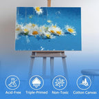 FUMILE Canvas for Painting 30x40, 4 Pack Large Stretched Canvas for - Image 4