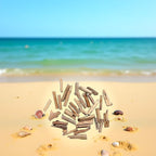 20 Pcs Natural Driftwood Pieces Branch Slices Craft Sticks Beach Decor - Image 5