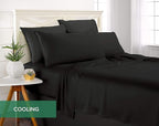 Queen Pillowcases by Pure Bamboo, Genuine 100% Organic Viscose Derived from - Image 5