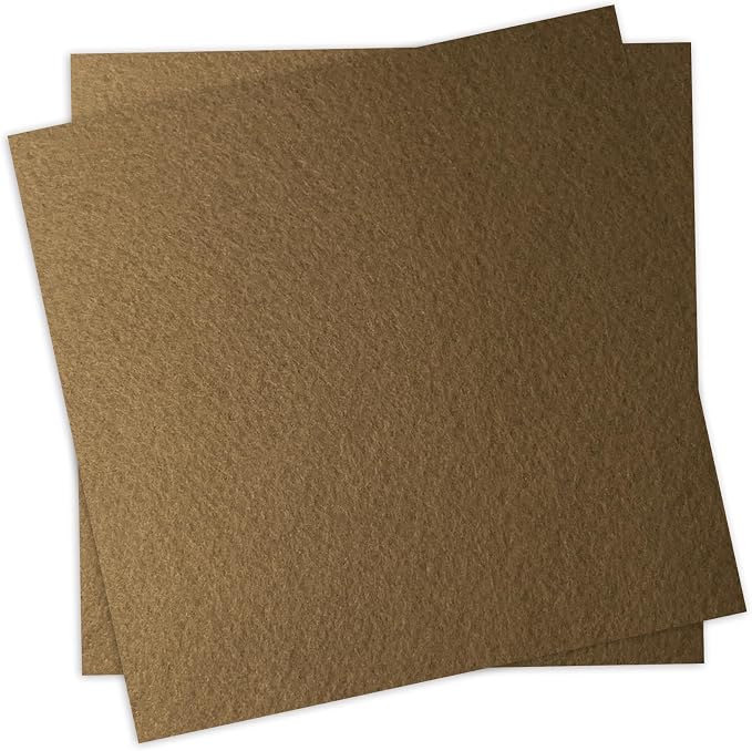 12" x 12" Felt Fabric Sheets for Crafts, 1mm Thick, Squares Felt Paper for by YHOLSDAS