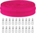 Sawoake #3 Nylon Coil Zippers by The Yard Bulk 10 Yards by Zipper