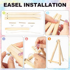 4 Pack Framed Paint by Numbers Kit - Image 6