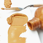 Artecho Gold Acrylic Paint 500ml / 17oz Large Bottle | Semi Glossy Finish - Image 4