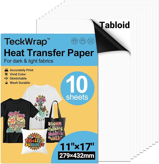 TECKWRAP Printable Heat Transfer Paper by TECKWRAP