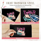80 PCs 8.3x4.7 Black canvas Zipper Pouch, Makeup Bags Bulk Pencil Pouch - Image 5