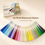 160 Pack Bulk Bookmark Tassels, 5 Inch Soft Silky Tassels - Image 6