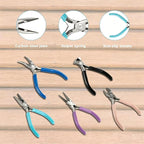 5 Pcs Jewelry Pliers Set, Jewelry Making Tools - Image 3