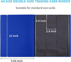 Card Binder, Upgraded 9 Pockets Trading Card Collection Binder - Image 2