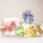Yoksas 60 Pcs Large Holographic Shiny Flower Vase Scrapbooking Stickers - Image 5