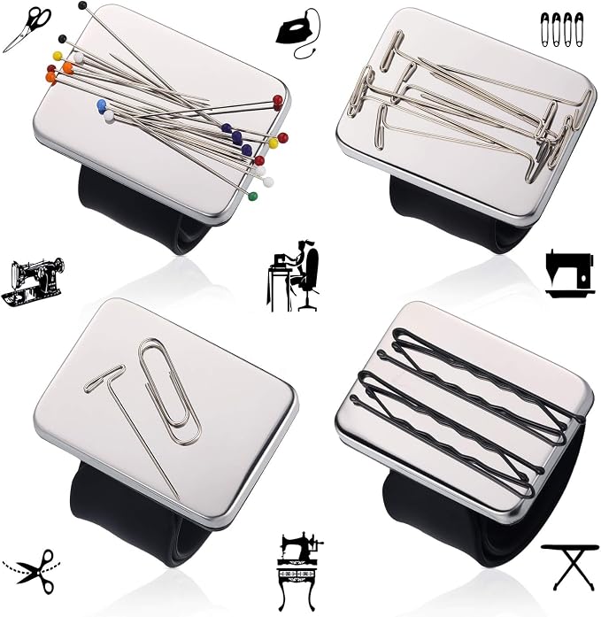 Magnetic Wrist Sewing Pincushion - Image 4